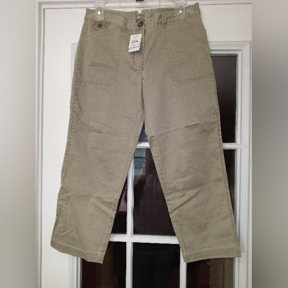 J.Jill crop pant NWT